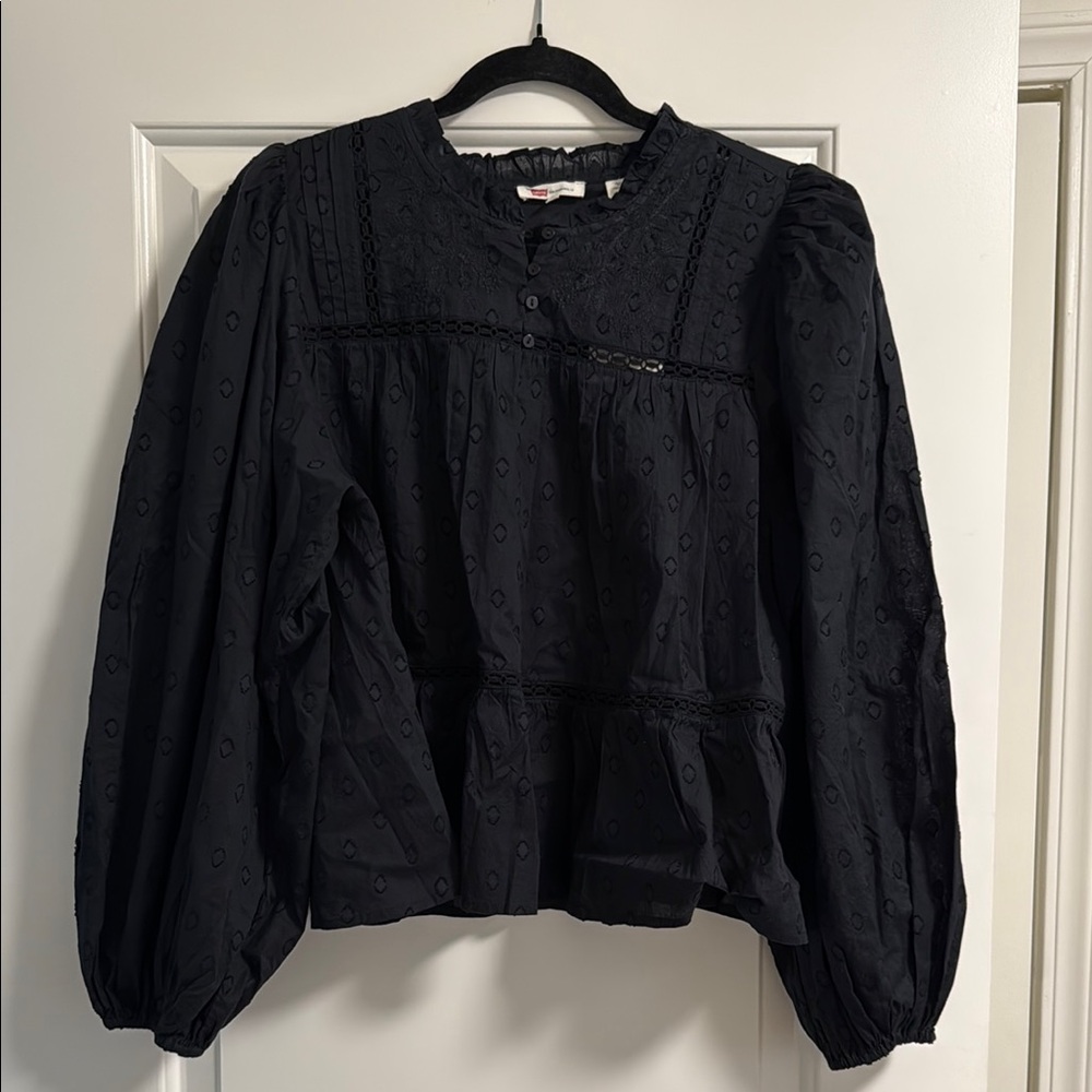 Elegant Black Women's Top
